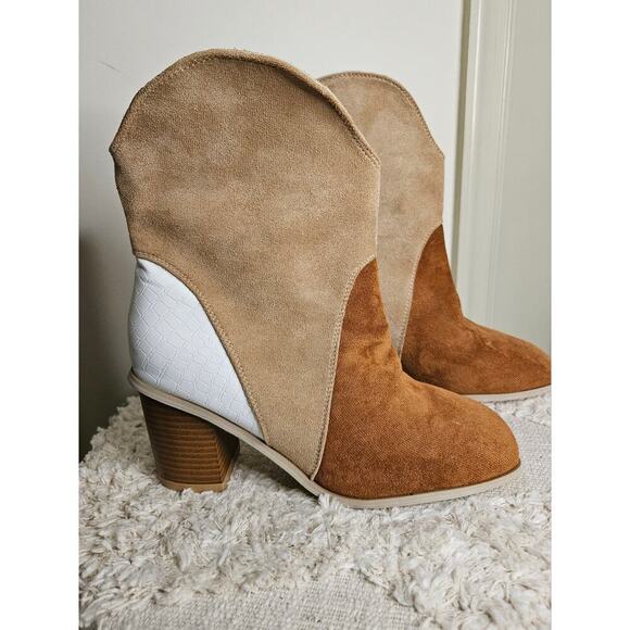 unknown Shoes - Tri-Tone Bootie Size 41